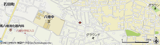 群馬県高崎市八幡町1259周辺の地図