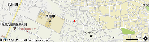 群馬県高崎市八幡町1315周辺の地図
