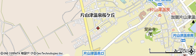 石川県加賀市片山津温泉桜ケ丘92周辺の地図