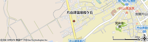 石川県加賀市片山津温泉桜ケ丘85周辺の地図