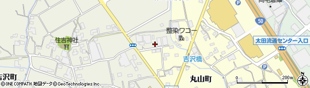 群馬県太田市吉沢町1619周辺の地図