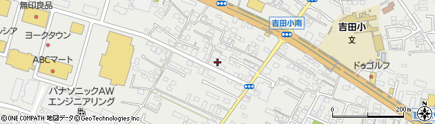 茨城県水戸市元吉田町1447周辺の地図