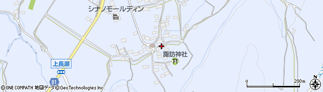 長野県上田市長瀬（金井）周辺の地図