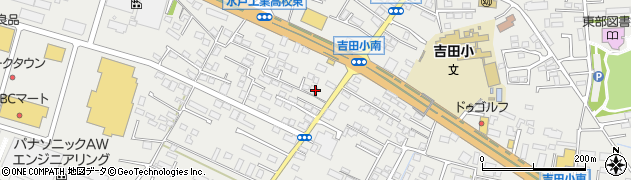 茨城県水戸市元吉田町1442周辺の地図