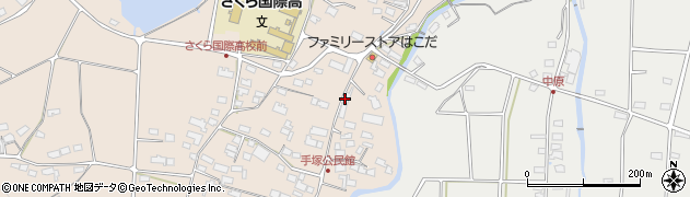 西沢酒店周辺の地図