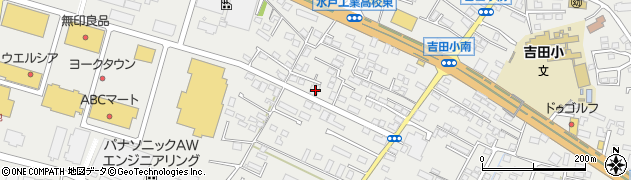 茨城県水戸市元吉田町1448周辺の地図