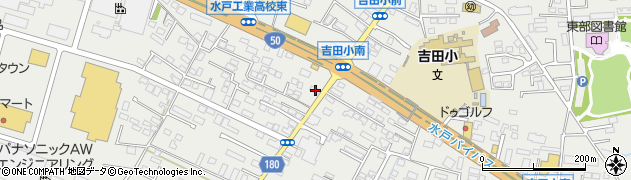 茨城県水戸市元吉田町1441周辺の地図