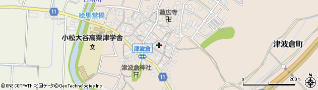 石川県小松市津波倉町（ヲ）周辺の地図