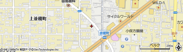 群馬セキスイハイム株式会社　高崎西展示場周辺の地図