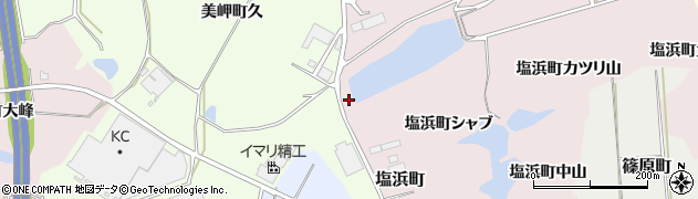 石川県加賀市塩浜町（つ）周辺の地図