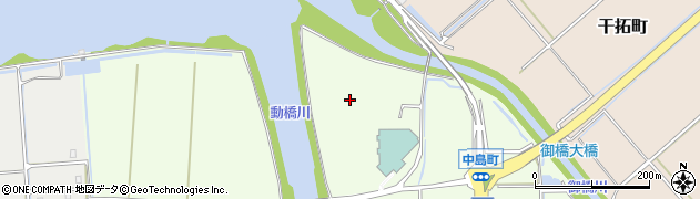 石川県加賀市中島町よ周辺の地図