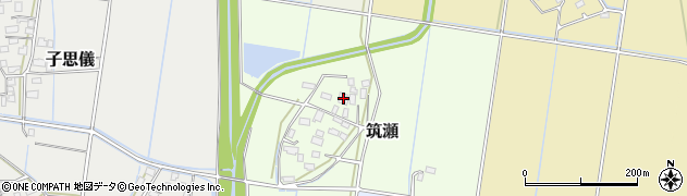 茨城県筑西市筑瀬50周辺の地図