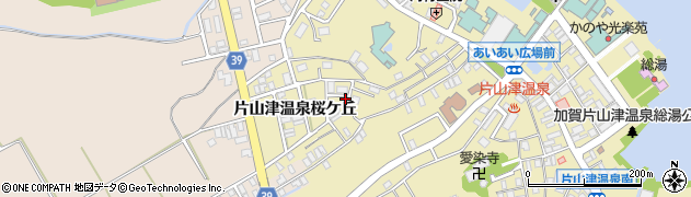 石川県加賀市片山津温泉桜ケ丘20周辺の地図