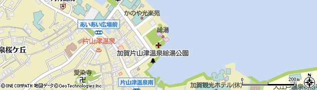 石川県加賀市片山津温泉乙ヨ周辺の地図