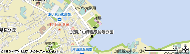 石川県加賀市片山津温泉（乙ヨ）周辺の地図
