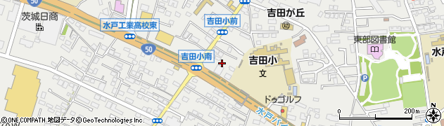 茨城県水戸市元吉田町1540周辺の地図