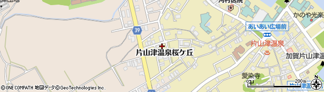 石川県加賀市片山津温泉桜ケ丘61周辺の地図