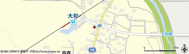 茨城県桜川市高森753周辺の地図