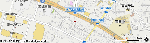 茨城県水戸市元吉田町1443周辺の地図