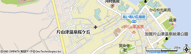 石川県加賀市片山津温泉桜ケ丘1周辺の地図