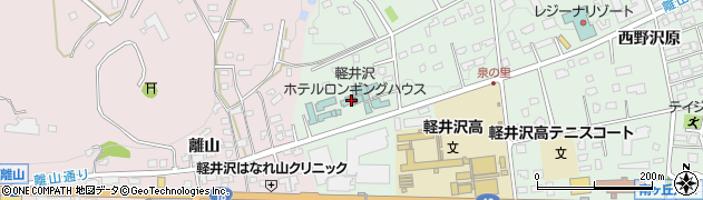 軽井沢ホテルロンギングハウス周辺の地図