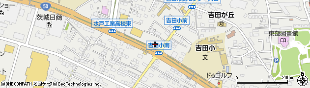 茨城県水戸市元吉田町1430周辺の地図