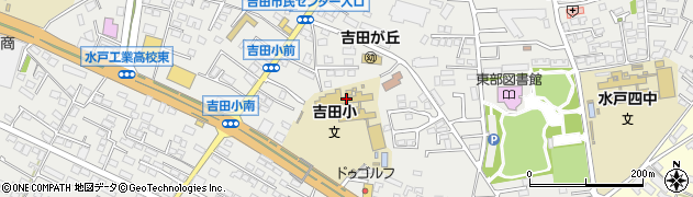 茨城県水戸市元吉田町1757周辺の地図