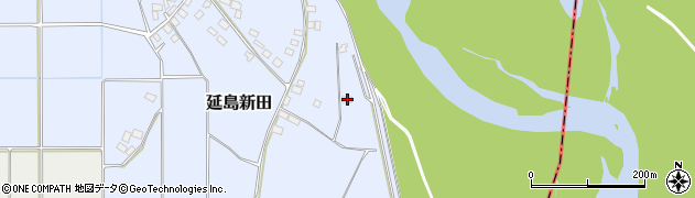栃木県小山市延島新田465周辺の地図