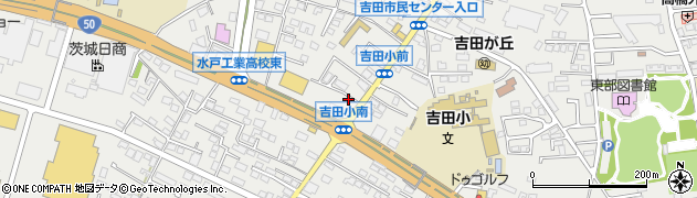 茨城県水戸市元吉田町1429周辺の地図