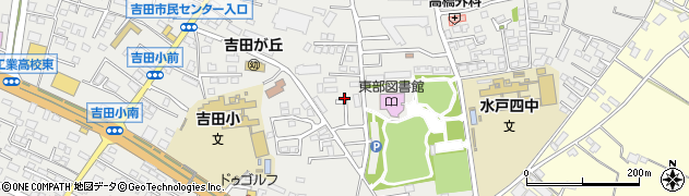 茨城県水戸市元吉田町1745周辺の地図