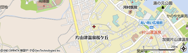 石川県加賀市片山津温泉桜ケ丘33周辺の地図