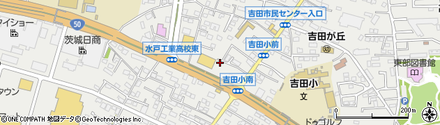 茨城県水戸市元吉田町1427周辺の地図