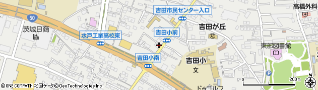 吉田小学校前周辺の地図