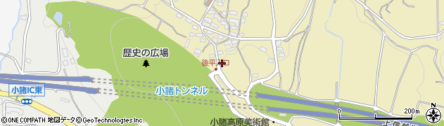 長野県小諸市菱平2832周辺の地図