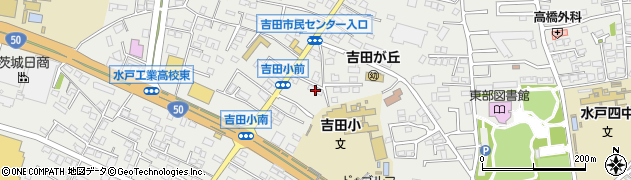 茨城県水戸市元吉田町1544周辺の地図