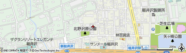 株式会社エクセル軽井沢周辺の地図