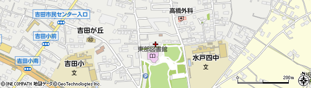 茨城県水戸市元吉田町3490周辺の地図