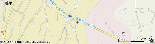 長野県小諸市菱平317周辺の地図