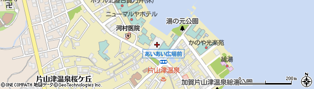 石川県加賀市片山津温泉モ周辺の地図