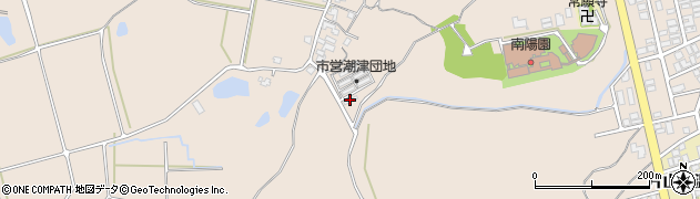 石川県加賀市潮津町（村の上）周辺の地図