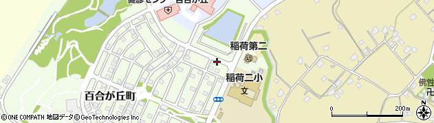 水戸中央病院入口周辺の地図