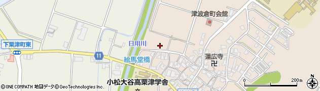 石川県小松市津波倉町（ロ）周辺の地図