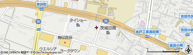 茨城県水戸市元吉田町1267周辺の地図