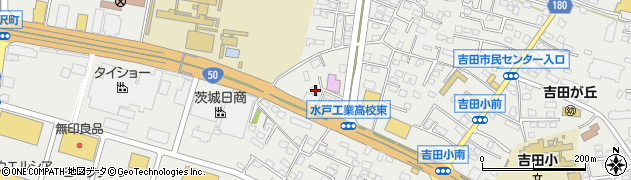 茨城県水戸市元吉田町1317周辺の地図