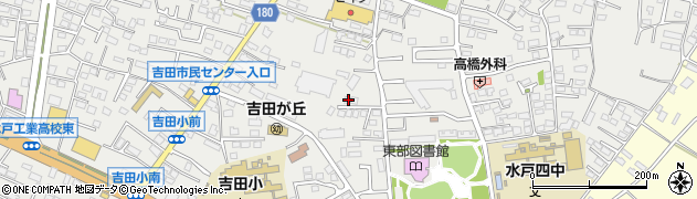 茨城県水戸市元吉田町1734周辺の地図