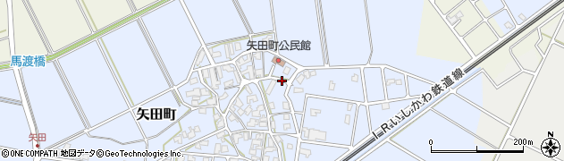 石川県小松市矢田町（ロ）周辺の地図
