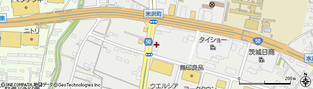 茨城県水戸市元吉田町1029周辺の地図