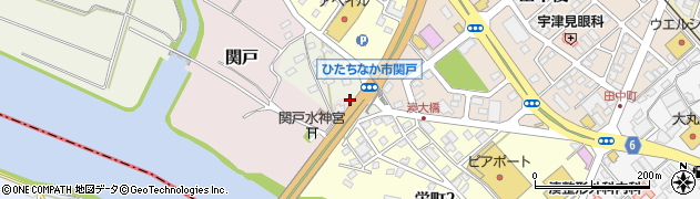 茨城県ひたちなか市国神前周辺の地図