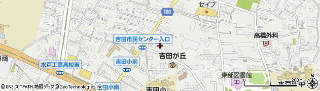 茨城県水戸市元吉田町1550周辺の地図