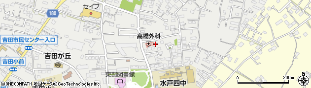 茨城県水戸市元吉田町1989周辺の地図